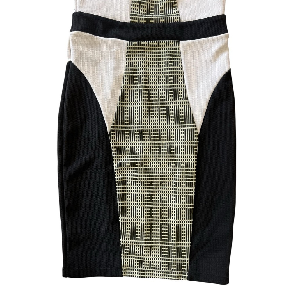 River Island | Black and White Women's Dress Size Medium 6 - Picture 5 of 15